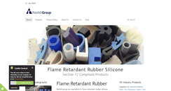 Desktop Screenshot of flameretardantrubber.com